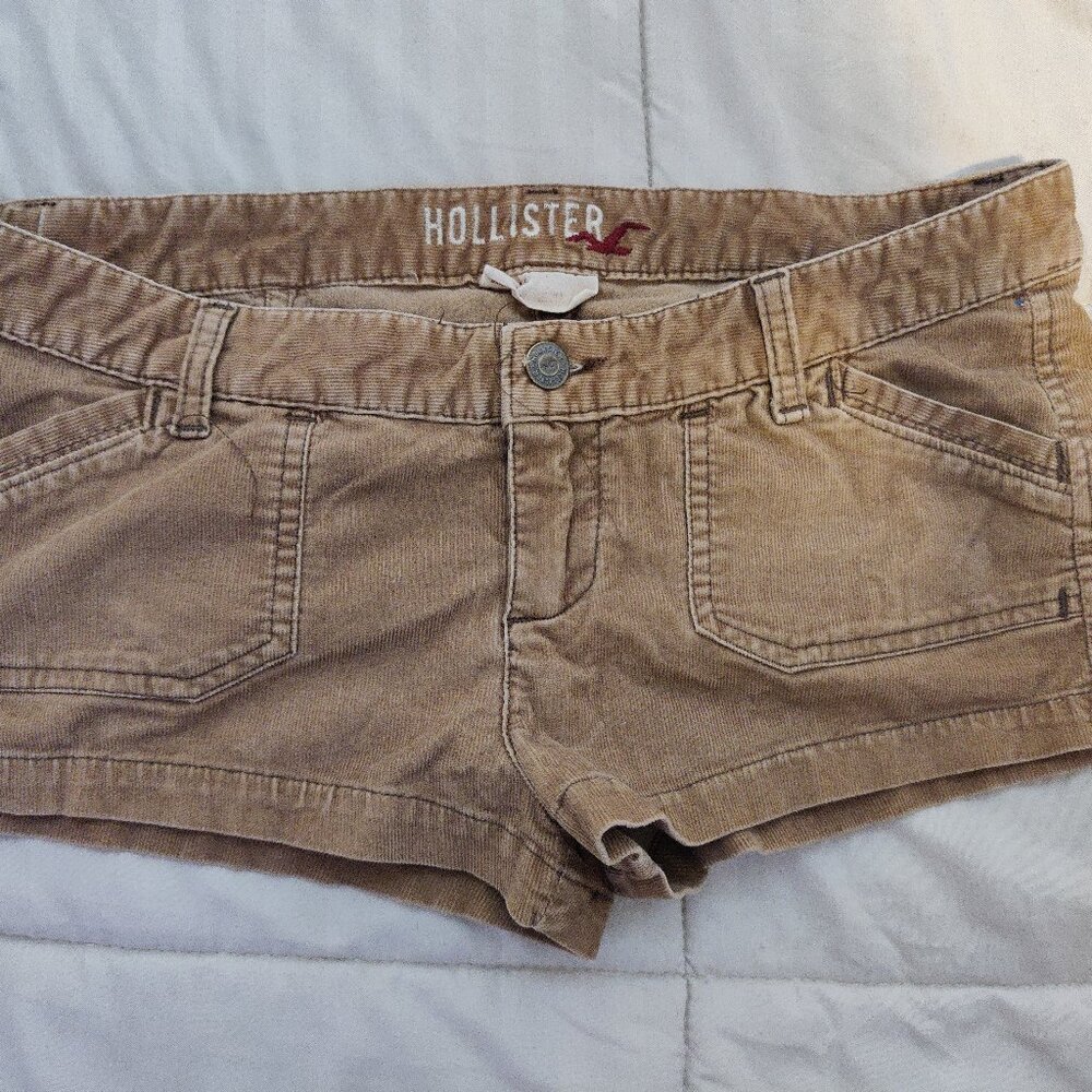Vintage Y2K Hollister Low Rise Micro Shorts Rare